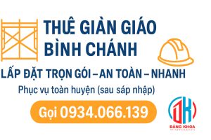 thuê giàn giáo tại bình chánh