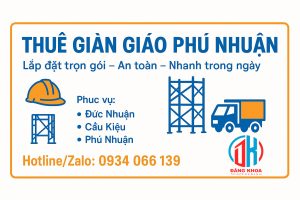 thuê giàn giáo tại phú nhuận