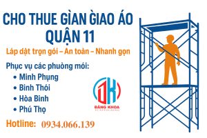 thuê giàn giáo tại quận 11