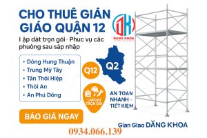 thuê giàn giáo tại quận 12