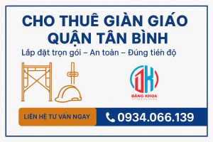 thuê giàn giáo tại tân bình